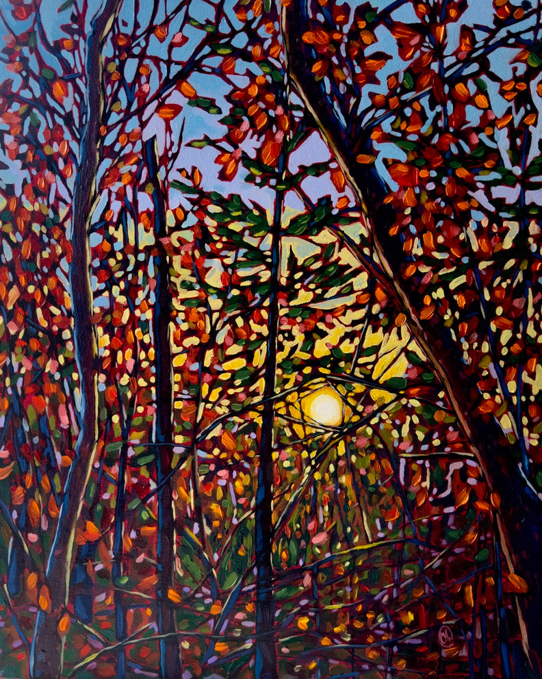 𝐒𝐮𝐧𝐫𝐢𝐬𝐞 𝐨𝐧 𝐭𝐡𝐞 𝐋𝐢𝐧𝐞 | 𝟏𝟔" 𝐛𝐲 𝟐𝟎"