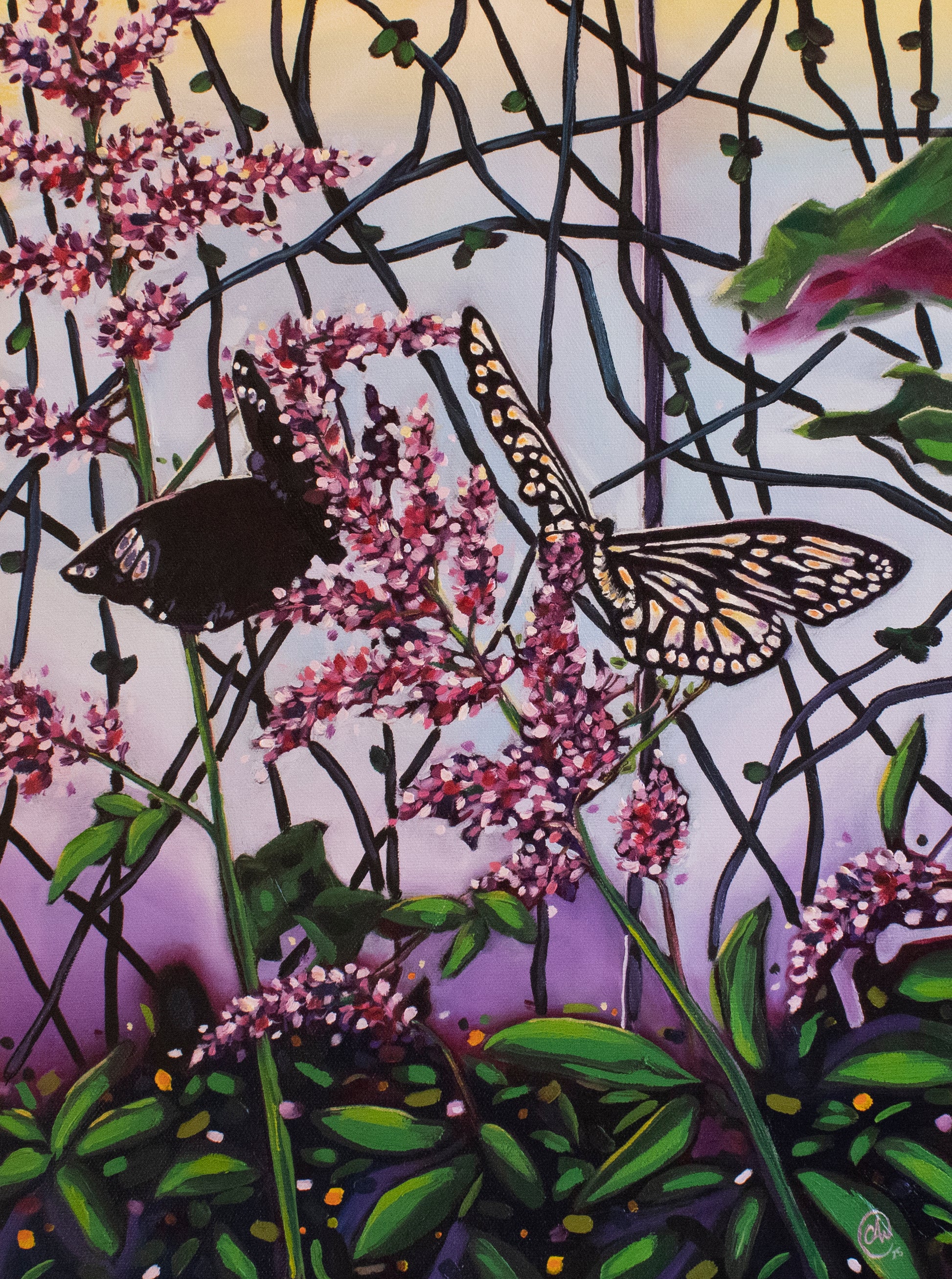 𝐖𝐡𝐢𝐬𝐩𝐞𝐫𝐬 𝐢𝐧 𝐭𝐡𝐞 𝐓𝐚𝐧𝐠𝐥𝐞 | 𝟏𝟐" 𝐛𝐲 𝟏𝟔"